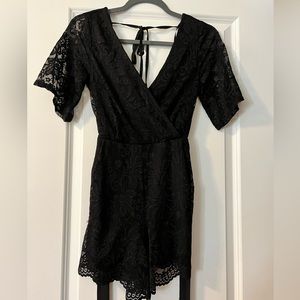 Francesca’s, romper, black lace, NWT!
